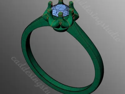 Ring iz64 3D print model