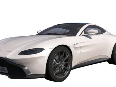 Aston Martin Vantage 2018 max2015 vray 3D model