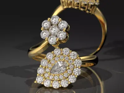 WEDDING RING  3D print model