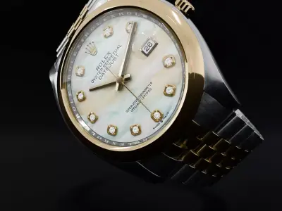 ROLEX Datejust 36 Mother Of Pearls Domed Jubilee 3D model