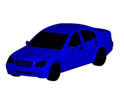 Mercedes Benz C-class 203  3D model