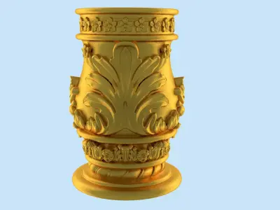 Modern Vase 3D model purchase