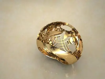 Ring man Free 3D print model