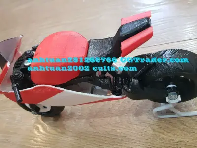 Ducati V4 SportBike Motorcycle miniature 3D print model