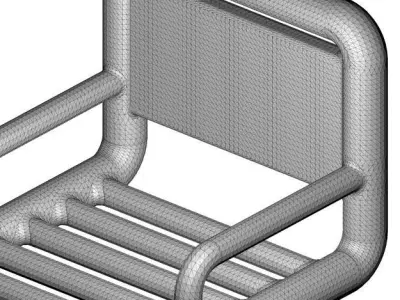 Kids Beauty Chair 3D print model