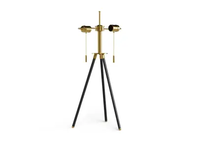 Tripod Table Lamp 3D model