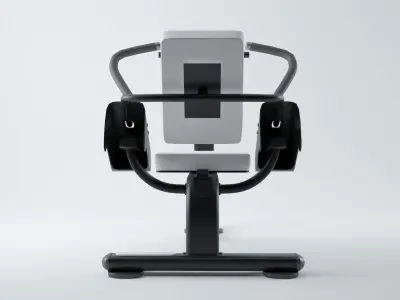 Nautilus Instinct Ab Bench 3D model