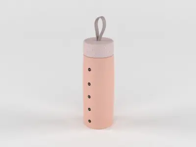Plastic Water Bottles 3D model