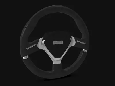 Momo Millenium Evo Low-poly 3D model