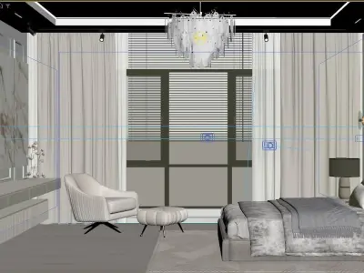 Modern Bedroom 3D model order