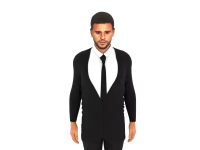 Kyle Walker Low-poly 3D model