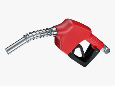 Fuel Nozzle  Low-poly 3D model