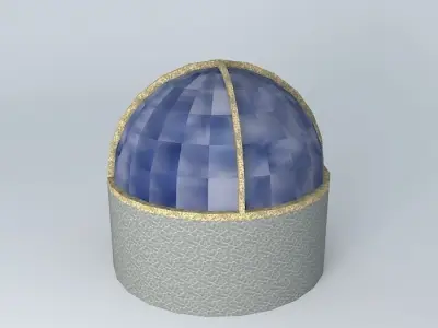 dome glass Free 3D model