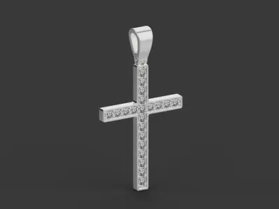 Cross Pendant  53864 3D print model