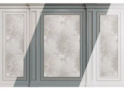 Wall Molding 3D model buy