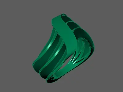 Plain Ring Women Ready STL 3DM Models Womens Rings 3D models 3D print model 33