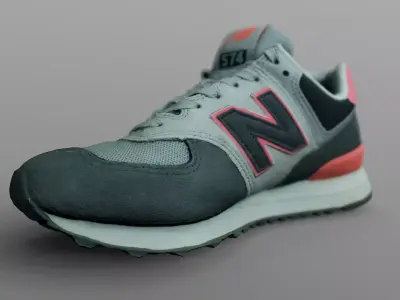 New Balance Shoe Low-poly 3D model