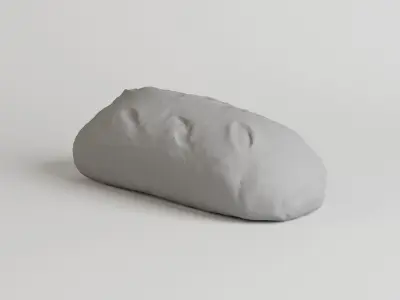 Bread 3d scan 3D model