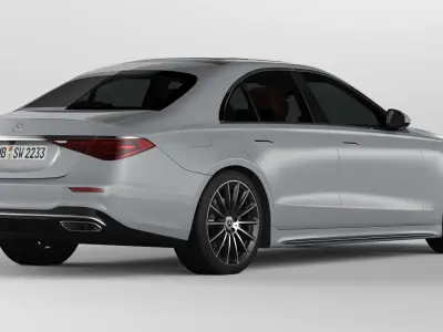 Mercedes-Benz S-Class 2021 3D model