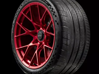 Michelin Pilot Sport Cup 2 335 30 ZR21 3D model