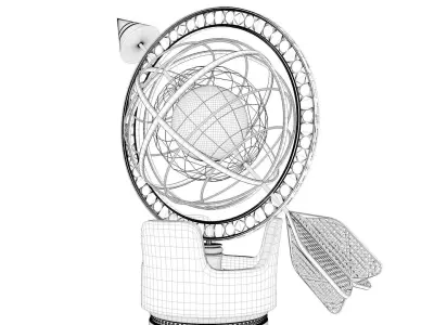 Gold World Accessory 3D model