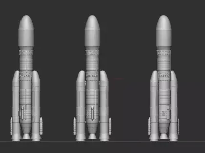 chandrayaan  3D print model