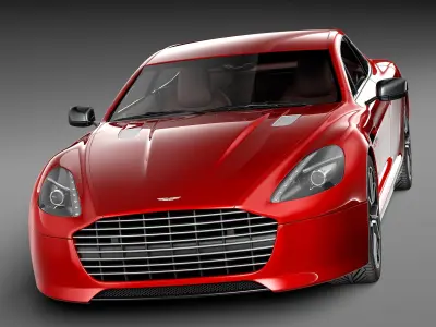 Aston Martin Rapide S 2014 3D model