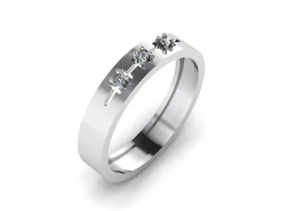 Jewelry Ring  3D print model shop