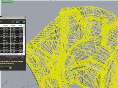 Arabic Womens Gold Ring  Traditional Geometric Jewelry  Model 3D print model