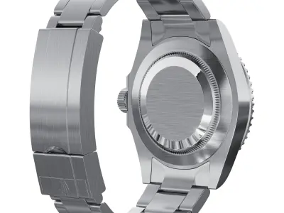 Rolex Submariner Date green 3D model