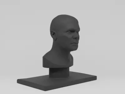 Samuel L Jackson 3D print model