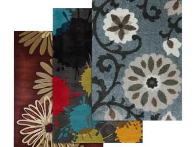 Rug Set 844 3D model