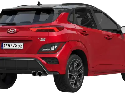 Hyundai Kona N-Line 2022 3D model