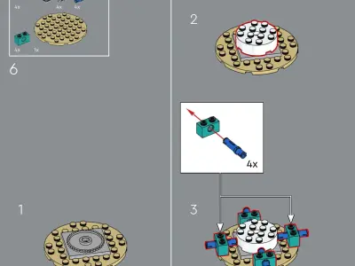TwindBricks3D - 10311 Orchid - Elegant and Lifelike Floral Decor 3D print model