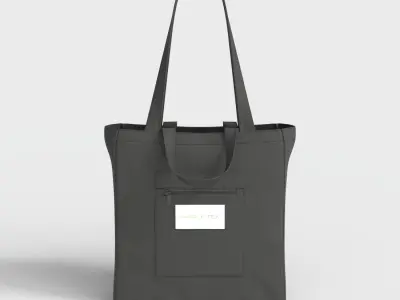 REUSABLE SHOPPING BAG Low-poly 3D model