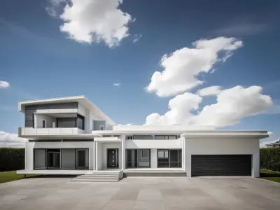 Katonah Residential Villa Revit Model Low-poly 3D model