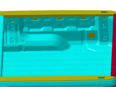 Chevrolet Colorado 4WD 2023 Vehicle 3d scan model 3D model