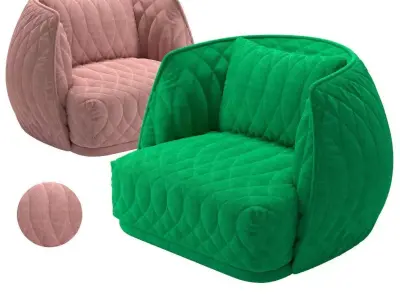 Moroso - Redondo Armchair 3D model