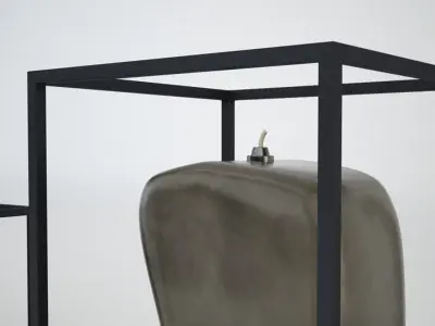 Decorative Outdoor Oil Lamps 3D model