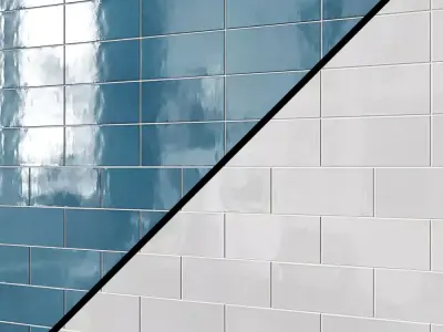 Barbados 5 x 10 Ceramic Field Tile 3D model