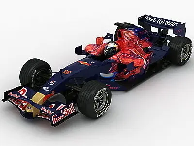 F1 2008 Scuderia Toro Rosso STR3 3D model