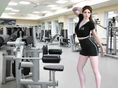 Fit Valerie for Genesis 8 Female 3D model