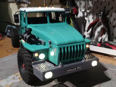Crawler 4320 dual cab - 1-10 RC Body  3D print model