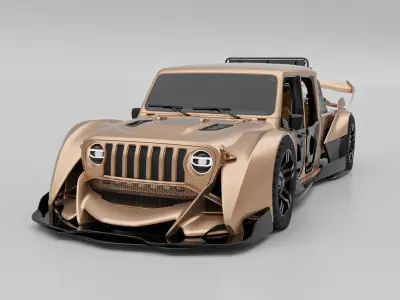 Jeep Gladiator Sport 3D model