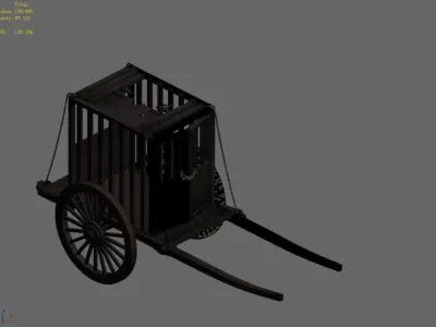 Game Official - Transportation - Cage 01 3D model