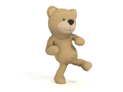 TeddyBear teddy bear Low-poly 3D model