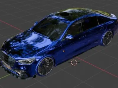Mersedes-Benz S-class  3D model