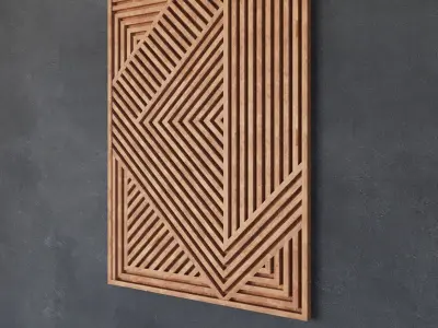 Wall Art Design 05 3D model