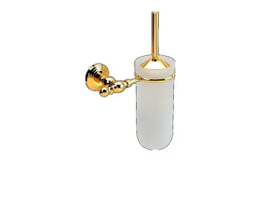 Ottoman Saffron Toilet Brush Glass 3D model