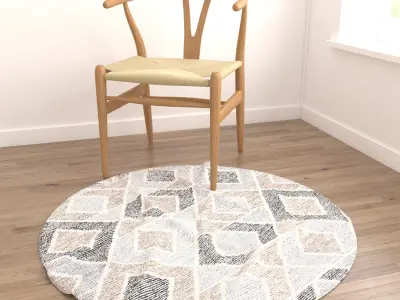 Rugs No 554 Low-poly 3D model
